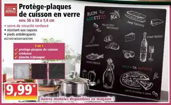 Norma Protège-plaques de cuisson en verre offre