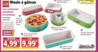 Norma Moule à gâteau offre