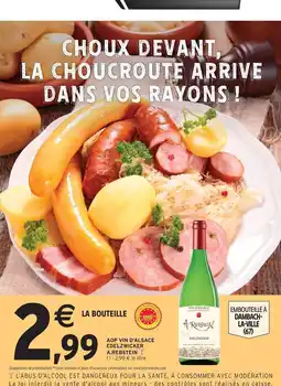 Intermarché Edelzwicker - la bouteille offre