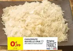 Intermarché Choucroute nouvelle crue offre