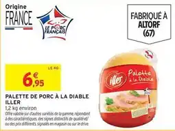 Intermarché Palette - de porc a la diable offre