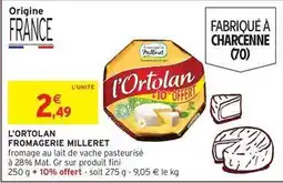 Intermarché Fini - fromagerie milleret offre