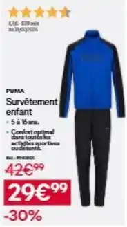 Puma - survêtement enfant