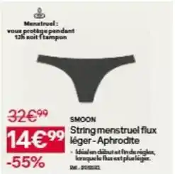Decathlon Strong menstruel flux léger-aphrodite offre