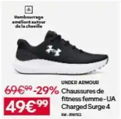 Decathlon Chaussures de fitness femme-ua charged surge 4 offre