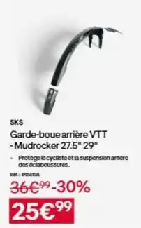 Decathlon Vtt - barde-boue arrière offre