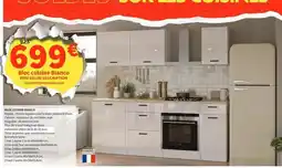 Conforama Polaire - bloc cuisine bianco offre