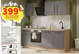 Conforama Bloc cuisine l220 prix salon classé offre