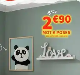 Conforama Mot a poser offre
