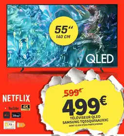 Conforama Samsung téléviseur qled offre