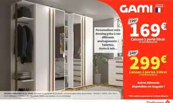 GAMI Caisson 1 porte 50cm