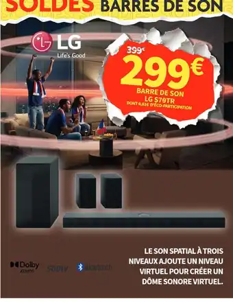 LG BARRE DE SON