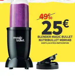 Conforama Magic bullet blender nutribullet offre