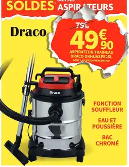 Conforama Draco Aspirateur traineau offre