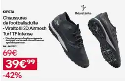 Decathlon KIPSTA Chaussures de football adulte offre