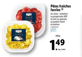 Lidl Pâtes fraîches farcies offre