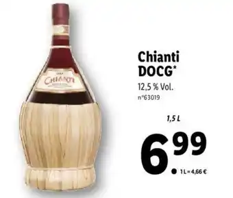 Lidl Chianti DOCG offre
