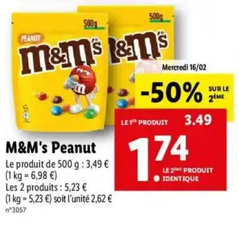 M&M's peanut