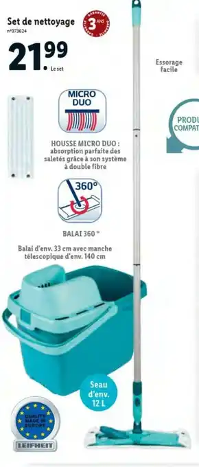 Lidl Set de nettoyage offre