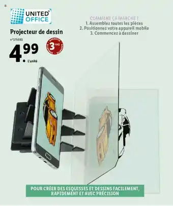 Lidl Projecteur de dessin offre