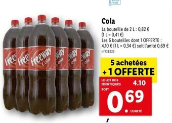 Lidl Cola offre