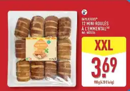 ALDI Daylicious 12 mini roulés à l'emmental offre