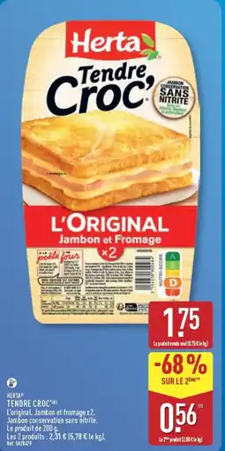ALDI HERTA Tendre croc' offre