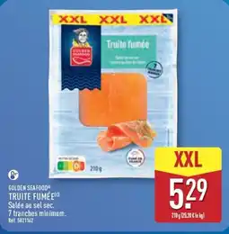 ALDI GOLDEN SEAFOOD Truite fumée offre