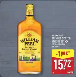 ALDI WILLIAM PEEL Blended scotch whisky 40° offre