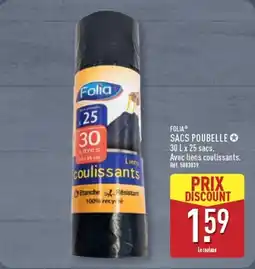 ALDI FOLIA Sacs poubelle offre