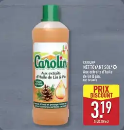 ALDI CAROLIN Nettoyant sol offre