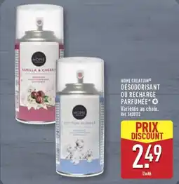 ALDI Home creation désodorisant ou recharge parfumée offre
