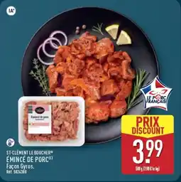 ALDI ST-CLÉMENT LE BOUCHER Émincé de porc offre