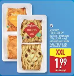 ALDI DAYLICIOUS Feuilleté s offre