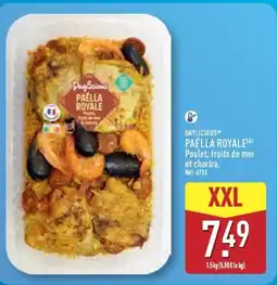 ALDI DAYLICIOUS Paëlla royale offre