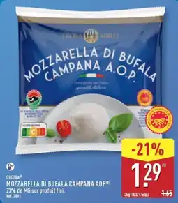 ALDI CUCINA Mozzarella di bufala campana aop offre