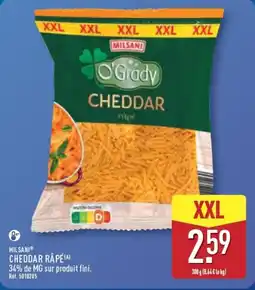 ALDI MILSANI Cheddar râpé offre