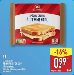 ALDI LE CAVALIER Fromage fondu offre