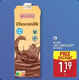 ALDI MILSANI Lait chocolaté offre