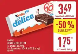 ALDI Kinder délice offre