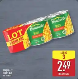 ALDI BONDUELLE Maïs offre