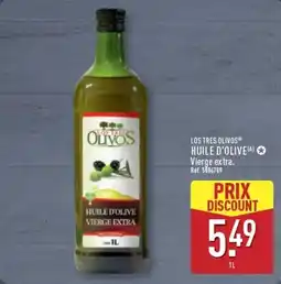 ALDI LOS TRES OLIVOS Huile d'olive offre