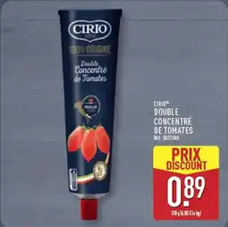 ALDI CIRIO Double concentré de tomates offre