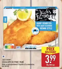 ALDI JACK'S FARM Escalope de porc pané offre