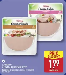 ALDI LE MARSIGNY Cervelas en tranches offre