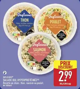ALDI DAYLICIOUS Salade bol hyperprotéinée offre