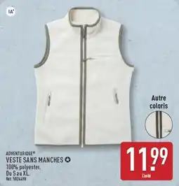 ALDI ADVENTURIDGE Veste sans manches offre