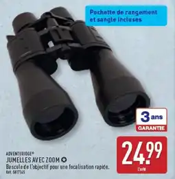 ALDI ADVENTURIDGE Jumelles avec zoom offre
