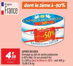 Netto CAPRICE DES DIEUX offre