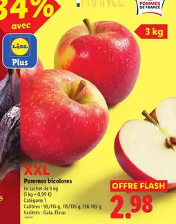 Lidl Pommes bicolors offre